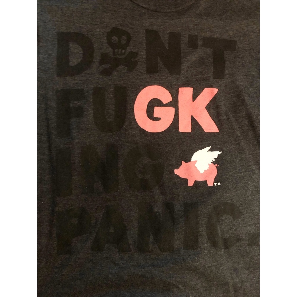 “don’t fugking panic” all time low shirt